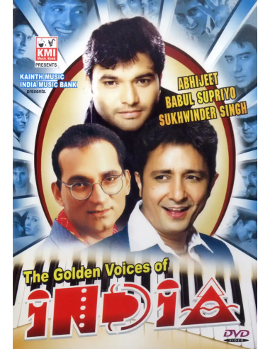 The Golden Voices of India DVD (Bollywood) (KMI)