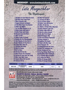 Lata Mangeshkar - The Nightingale (DVD) (Bollywood) (KMI) 2