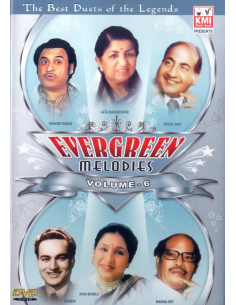 Evergreen Melodies Vol. 6 DVD (Bollywood) (KMI)