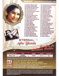 Eternal Asha Bhosle DVD (Bollywood) (KMI) 2