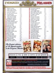 Evergreen Melodies Vol. 4 DVD (Bollywood) (KMI) 2