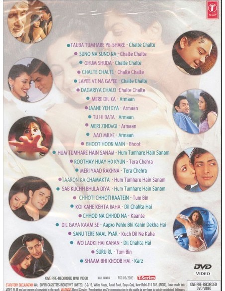 Chalte Chalte & Top Hits DVD