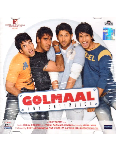 Golmaal (Fun Unlimited) (CD) (2006) (Bollywood) (T-Series)
