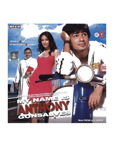 My Name Is Anthony Gonsalves CD
