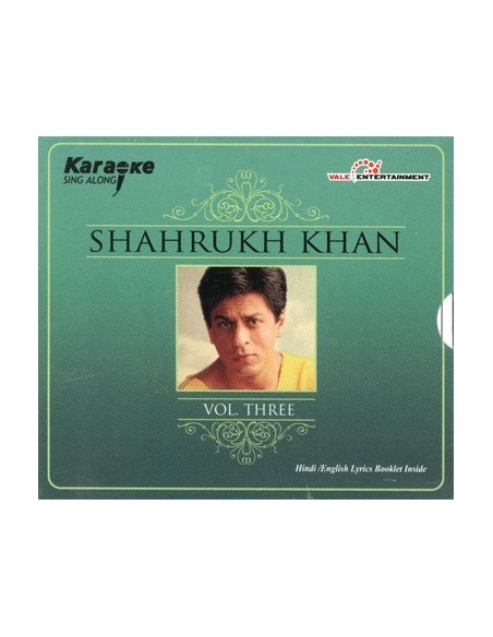 Karaoke Sing Along - Shahrukh Khan Vol. 3 (CD) (2008) (Bollywood)