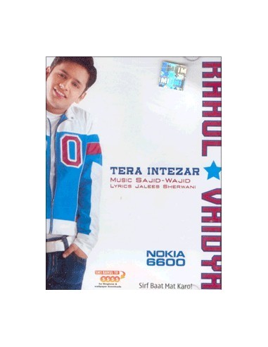 Tera Intezar - Rahul Vaidya CD