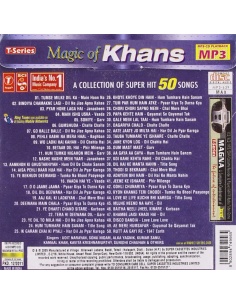 Magic of Khans (CD) (MP3) (2005) (Bollywood) (T-Series) 2