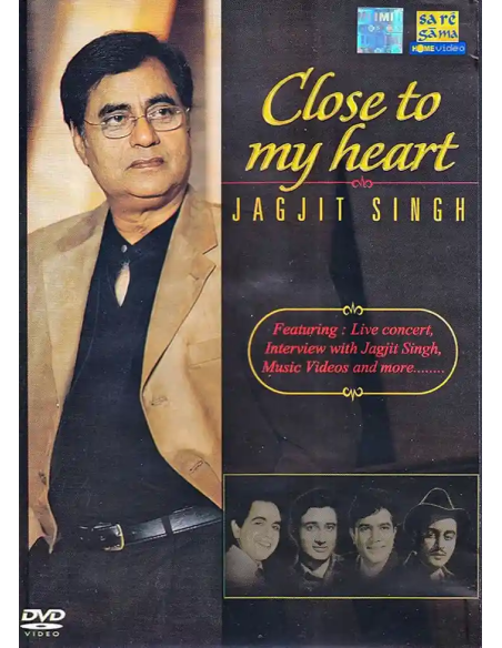 Close to My Heart – Jagjit Singh (DVD) (Hindi) (Saregama)