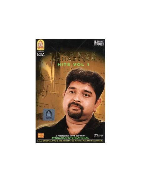 Shankar Mahadevan Hits Vol. 1 DVD