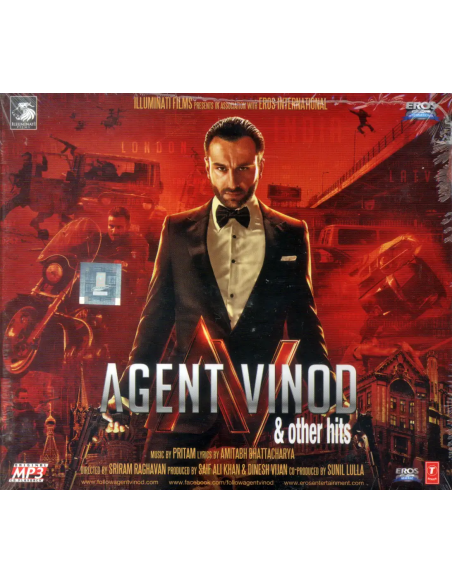 Agent Vinod & Other Hits (CD) (MP3) (2012) (Bollywood) (T-Series)
