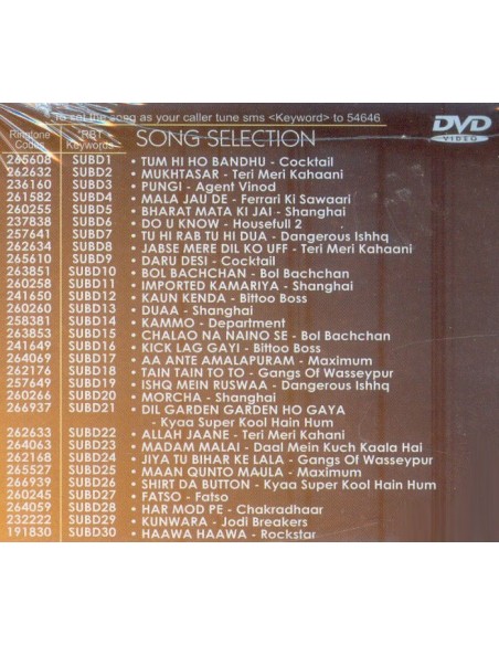 Sound Of Bollywood 14 DVD