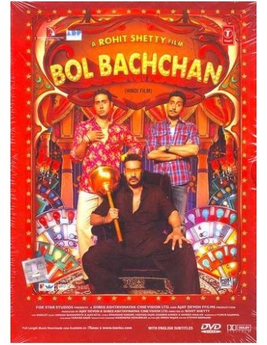 Bol Bachchan DVD (FR)