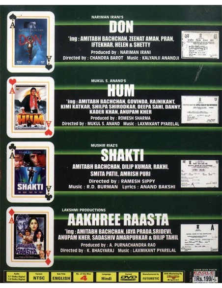 The Big B Journey - 4 DVD Set